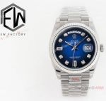 Replica Rolex Day-Date President 36mm 2836 Watch Blue Ombre Dial